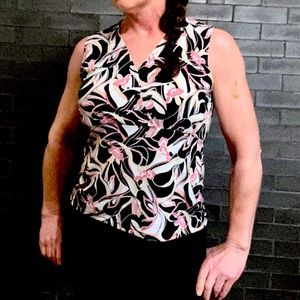 JKLA California  Sleeveless stretch top - Size L